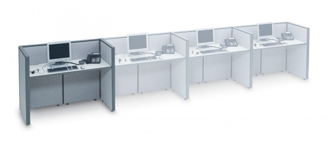 Call Center Telemarketing Cubicles