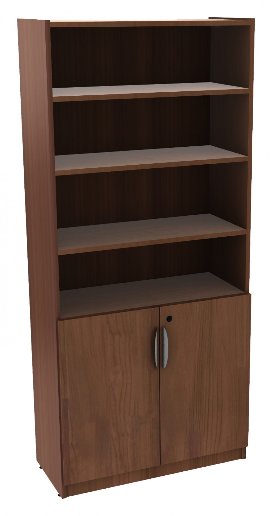 Bookcase With Locking Doors