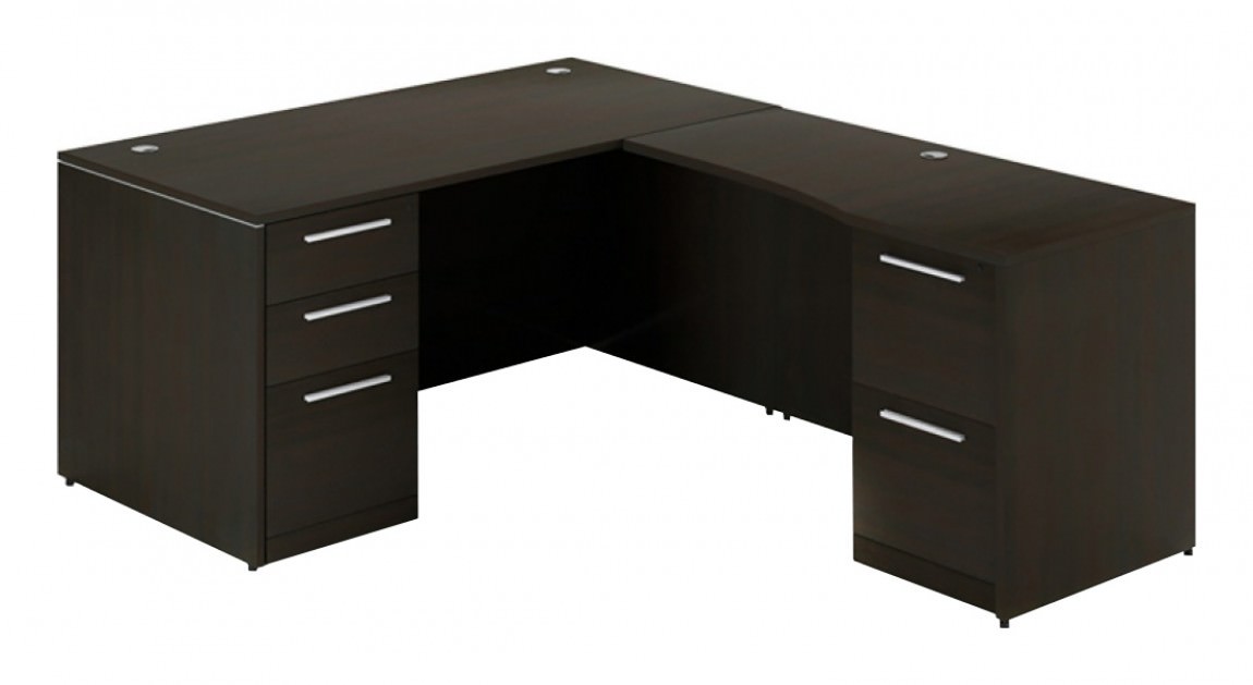 L Shaped Desk With Drawers 
