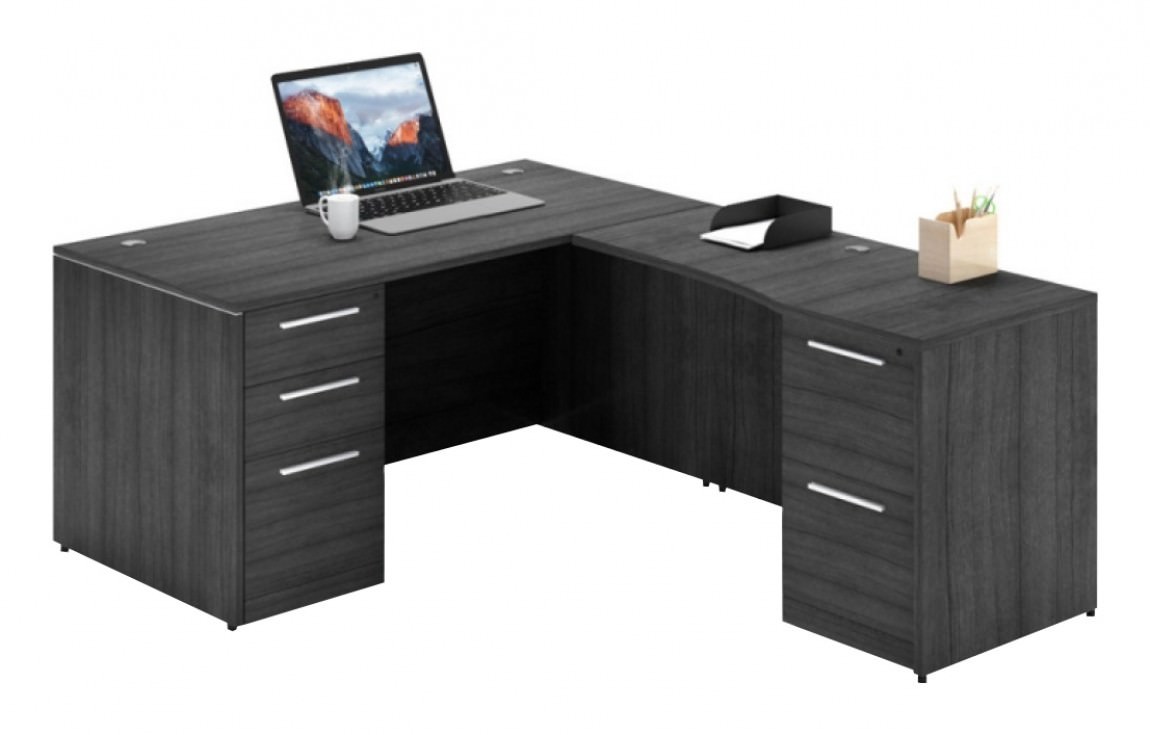 L Shaped Desk With Drawers