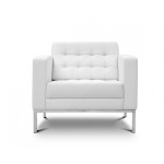 White Leather Chair