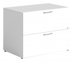 White Lateral Filing Cabinet