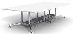 Large White Conference Table