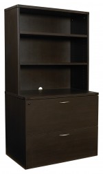 Lateral Filing Cabinet With Hutch