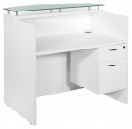 Small White Desk With Drawers