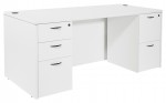 Large White Desk