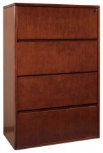 4 Drawer Wood File Cabinet