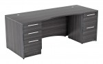 Double Pedestal Desk With Drawers