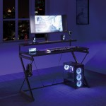 Gaming Computer Desk With Keyboa…