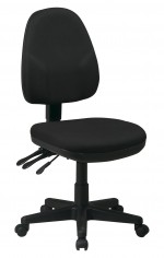 Armless Ergonomic Office Chair