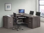 L Shaped Office Desk With Keyboa…