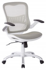 White Mesh Computer Chair