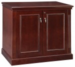 Small Wood Storage Cabinet