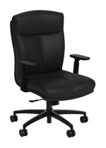 Upholstered Office Chair With Arms