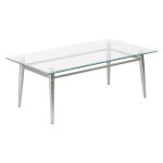Square Glass Coffee Table