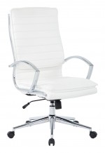 White High Back Chair