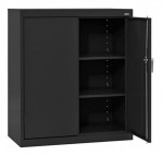 Small Black Storage Cabinet