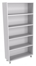 2 Shelf Bookcase White