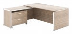 Executive L Shaped Desk With Dra…