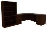 Corner Desk Bookcase