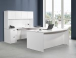 White Storage Desk