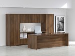 Executive Desk With Locking Drawers