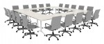 Large Square Conference Table