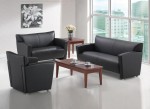 Black Office Couch