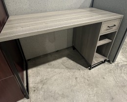 Laminate Desk with Metal Frame