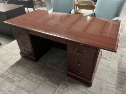 Executive Desk with Drawers