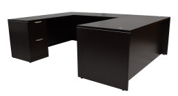 U Shaped Office Desk - PL Laminate