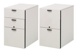 Pair of 2 & 3 Drawer Pedestals for Concept 70 Desks