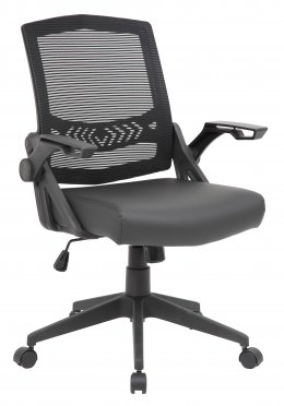 Office Chair with Flip Up Arms