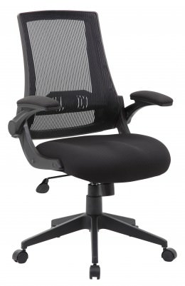 Office Chair with Flip Up Arms