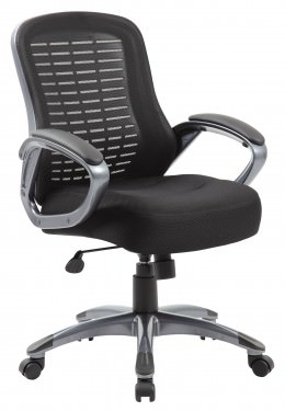 Mesh Back Office Chair with Arms