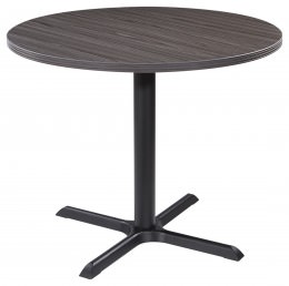 Round Table with Metal Base - Napa