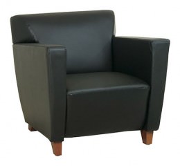 Leather Club Chair - OSP Lounge Seating