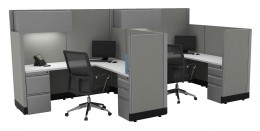 2 Person Cubicle - Systems