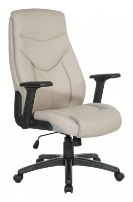 Executive High Back Leather Chair - Work Smart