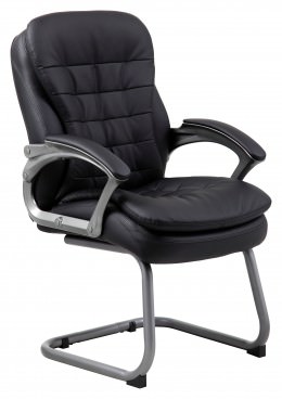 Mid Back Vinyl Guest Chair