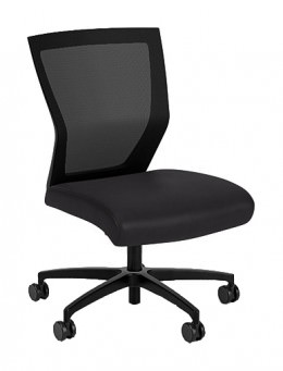 Mesh Back Armless Task Chair - Run II