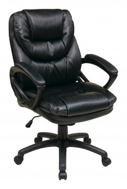 Vinyl Manager's Chair - Work Smart