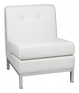 Club Style Armless Chair - Wall Street