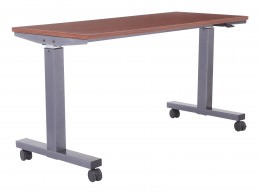 60" Pneumatic Height Adjustable Table - OSP Furniture