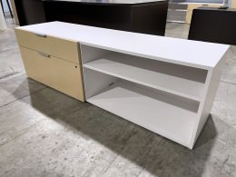 Two Tone Storage Credenza