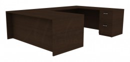 U-Shaped Desk - Amber