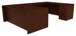 U-Shaped Desk - Amber