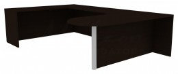 U Shaped Desk - Amber