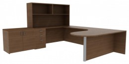 Peninsula Desk - Amber