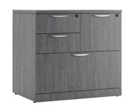 4 Drawer Combo Lateral Filing Cabinet - PL Laminate